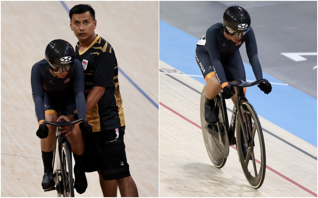 BERNAMA PARIS 2024 NURUL IZZAH IZZATI NARROWLY MISSES OUT ON KEIRIN